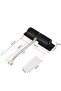 Door closer adjustable interior spring zinc alloy with screws/wrench. - 2