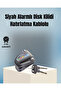 Alarm Disc Lock with 6mm Pin for Motorcycle and Bicycle - 2