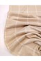 Milky Brown Ecru Plaid Jacquard Interlock Fabric Soft and Stretchy Cardigan & Sweater Fabric Width: 130cm
