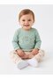 2-Piece Baby Girl Set with Cotton Butterfly Detail Leggings - 4