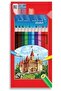 12 Colors Crayons, Cardboard Box, Faber-Castell
