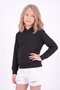 Girl's Basic Plain Kangaroo Pocket Hooded Sweatshirt - 4