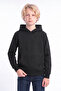 Unisex Kids 4-Piece Basic Plain Kangaroo Pocket Hooded Sweatshirt - 4