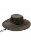 Unisex wide brim sun hat 62cm 12cm brim waterproof UV cowboy. - 4