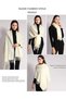 Women's scarf burgundy 200x70cm warm winter wedding. - 3