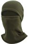 Fleece hat navy blue windproof ski/cycling face mask neck strap. - 5