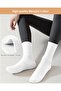 Anti-slip socks 4pc white/black yoga/Pilates/ballet one size. - 2