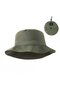 Women's waterproof rain hat brick red foldable outdoor summer.