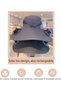 Wide-brimmed sunshade hat - Men's and women's outdoor Fisherman's with detachable USB rechargeable fan (5) - 5