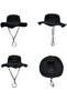 UV protection foldable wide-brim sun/beach/garden/travel hat. - 2