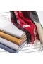 Women's plaid scarf 70x200cm thick tassel faux cashmere. - 4