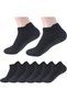 Anti-slip socks - 6-pack Pilates Yoga ankle Sizes 35-40 Men's and women's home sports (orange) suitable for ballet, barre, barefoot training