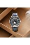 Men's Stainless Steel Watch, Blue Leather Band | Trn-Ss43 - 6