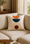 Bohemian Geometric Rainbow Pattern Decorative Throw Pillow Cover (Double Sided) - 5