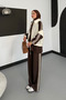 Women's Oysho Fabric Vest Three-Piece Tracksuit Set - 2