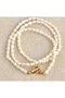 Certified Real Barley Pearl Necklace - t Lock - 2