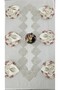 Luxury Gardenia Linen 12 Seater 26 Piece Heavy Lace Tablecloths -160X220...160X500 - 3