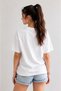 Manifest Mina Li̇dya Sueda Zoktay Hi̇lal Esi̇n Bulk Powder Pink Printed T-Shirt - 3