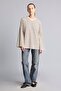 Long Fit Strappy Long Sleeve T-Shirt I4416Ax26Au - 2