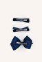 School Girl Bowknot 3-Piece Hair Clip I2696A8Ns - 3