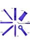 Car interior panel remover 8pc blue. - 4