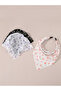 Pack of 3 - Girls Floral Print Headbands - 5