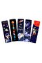 5-Piece Space-Themed Bookmark Set-No-5, 4X14Cm, Water and Moisture Resistant Lamination-Coating - 3
