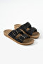 Men's Double Strap Suede Buckle Comfortable Daily Stylish Slippers
