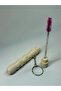 (Brush Not Included) Eyelash Brush and Eyebrow Brush Protective Case Charm Portable Brush Holder Makeup Accessory