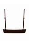 Seamless/No-Seam Underwire Covered Triangle Strap Knitted Bra - 7