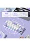 لوحة مفاتيح ميكانيكية لاسلكية ATTACK SHARK ajazz AK820 Pro قابلة للتبديل السريع مع شاشة TFT وأزرار بإضاءة RGB خلفية - 7