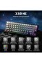لوحة مفاتيح الألعاب بأسلاك ATTACK SHARK X68 HE بتردد 8000 هرتز واستجابة سريعة، ودقة 0.01 مم مع مغناطيس. - 2