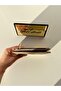 Women's Gold Glitter Wallet – Zippered Shiny Metallic Mini Wallet - 5
