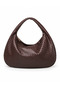Women's Soft Knitted Hobo Bag - Brown - 4