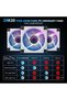 C275P M-ATX/ITX Gaming PC Case,3 PWM ARGB Fans,240mm AIO Support,Up to 325mm GPU Support - 5