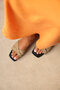 Slippers 2609 - Minimal Cross Strap Dark Beige Suede Women's Slippers - 7