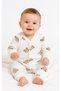 Baby Boy Baby Girl Romper Unisex Cotton Natural Cotton Patterned Snap Fastener Long Sleeve Newborn Baby Sleeping Bag - 5