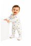 Baby Boy Baby Girl Romper Unisex Cotton Natural Cotton Patterned Snap Fastener Long Sleeve Newborn Baby Sleeping Bag - 2