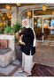 Oversize Modal Fabric Hijab Tunic with Slit Detail - 8