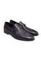 Black Color Laceless Genuine Leather Leather Sole Men's Shoes