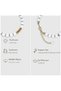 Touchs Collection 100% Natural Moonstone Bracelet (Gold Color) - the Stone of Rebirth - 6