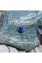 Zodiac Signs Collection 100% Natural Lapis Lazuli Pendant - Libra Zodiac Stone - 5