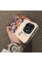 Tecno Spark 10 Pro Compatible Silicone Edge Hard Back Case Couple Phone Case with Floral Pattern - 4