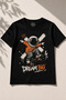 Premium Unisex Printed 100% Cotton Crew Neck Short Sleeve Black Kids T-Shirt