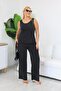 Plus Size Zero Sleeve Tencel Modal Set