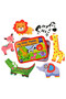Wooden Baby Puzzle Animals Set of 6 |   18+ Months |   31 Pieces |   Fine Motor and Visual Perception - 4
