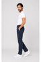 Men's Belted White, Navy Blue, Black Alpaca Fabric Doctor and Nurse Medical Single Bottom Trousers - 3