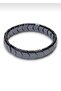 Wide Arrow Cut Hematite Stone Men's 11X11 mm Bracelet + Black Gift Box - 3