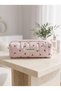 Large Zippered Pencil Case with Tiny Flowers Pattern – Multi-Purpose Fabric Pencil Case - 6