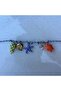 Steel Anklet with Ceramic Charms - 3